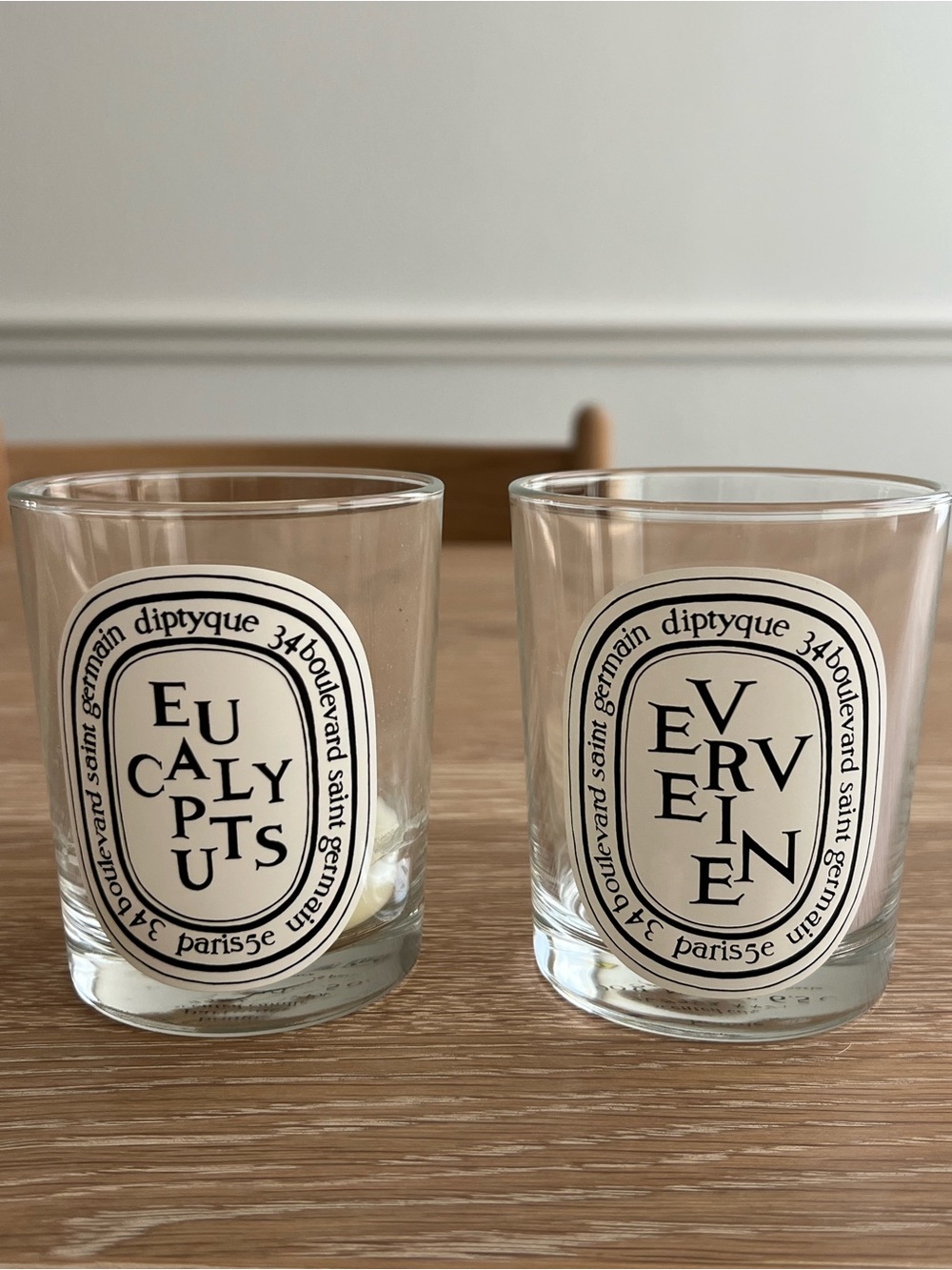 diptyque Empty Candle Vessels